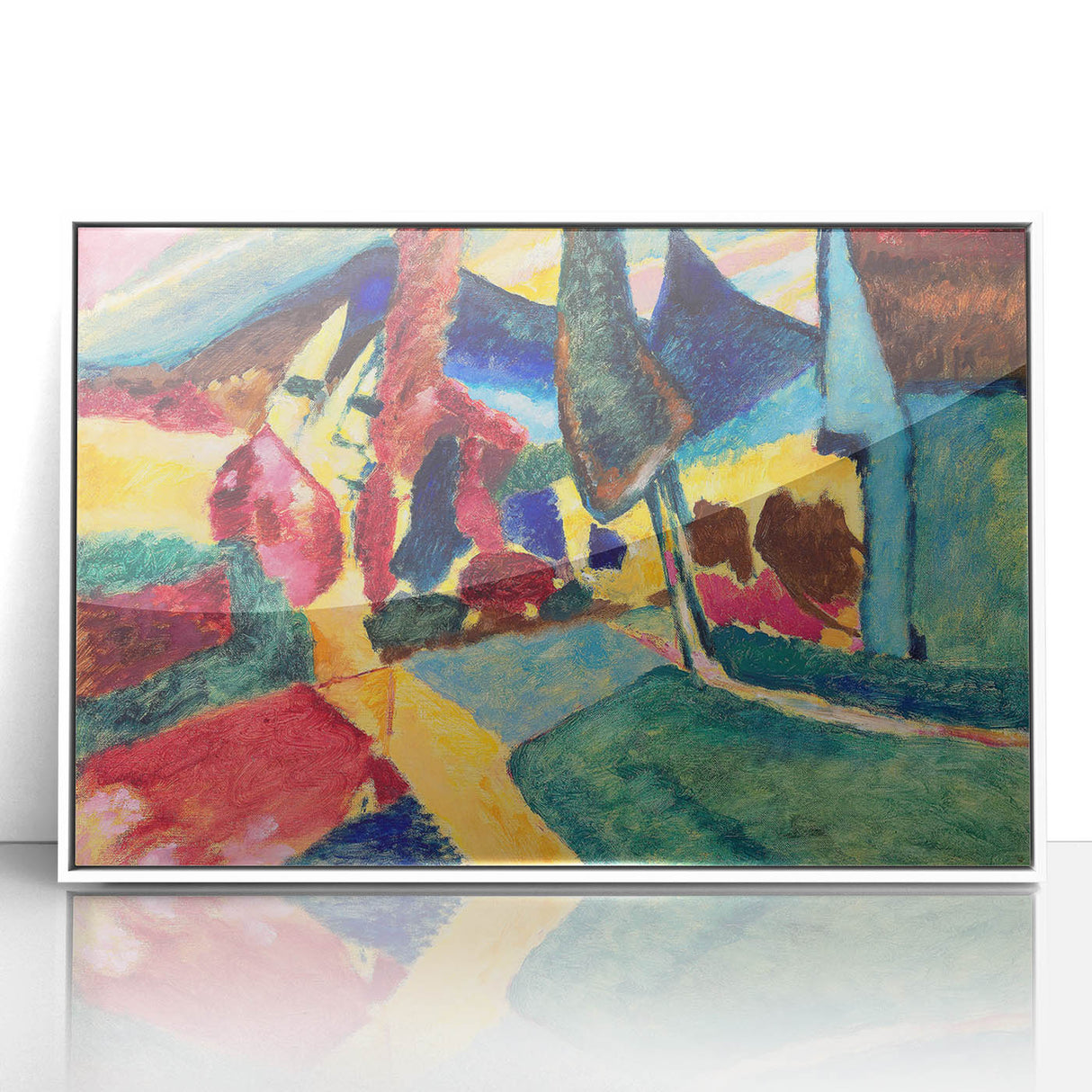 Modern Wall Art - Serene Abstract Landscape | Contemporary Art Print