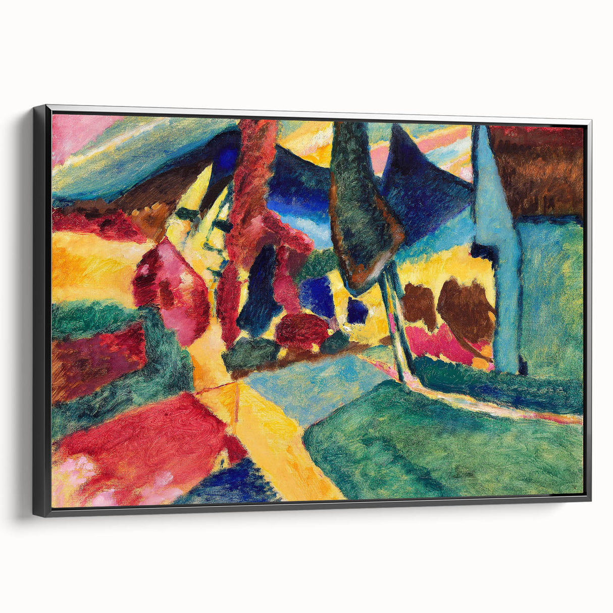 Modern Wall Art - Serene Abstract Landscape | Contemporary Art Print