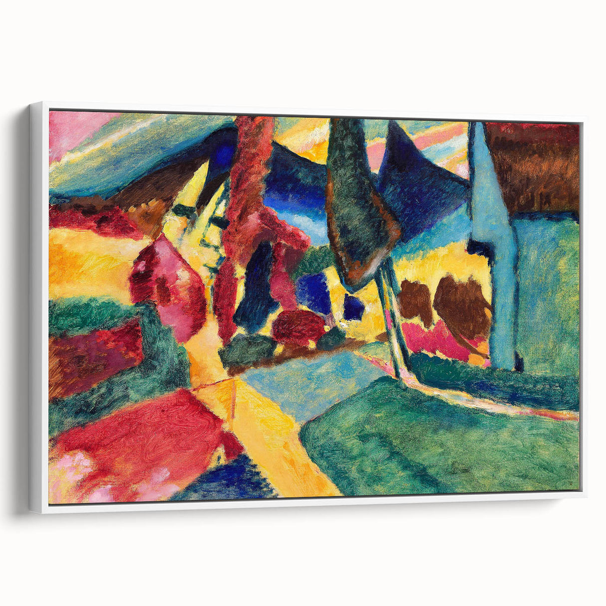 Modern Wall Art - Serene Abstract Landscape | Contemporary Art Print