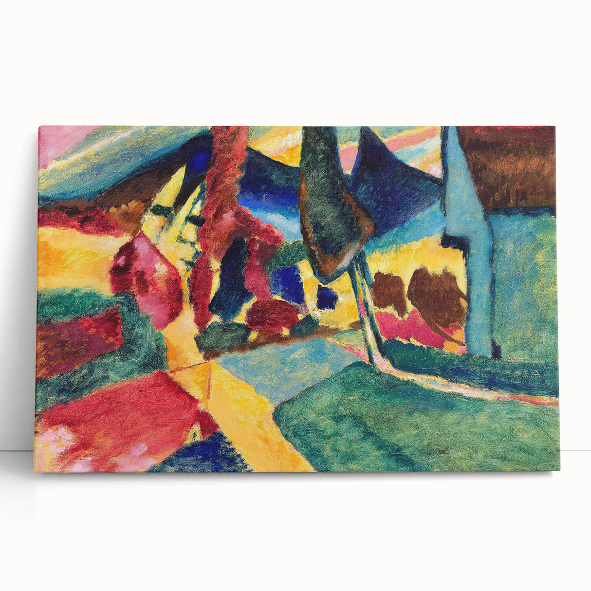 Modern Wall Art - Serene Abstract Landscape | Contemporary Art Print