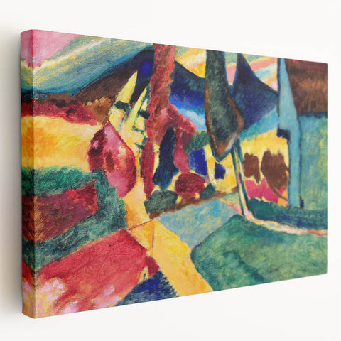 Modern Wall Art - Serene Abstract Landscape | Contemporary Art Print