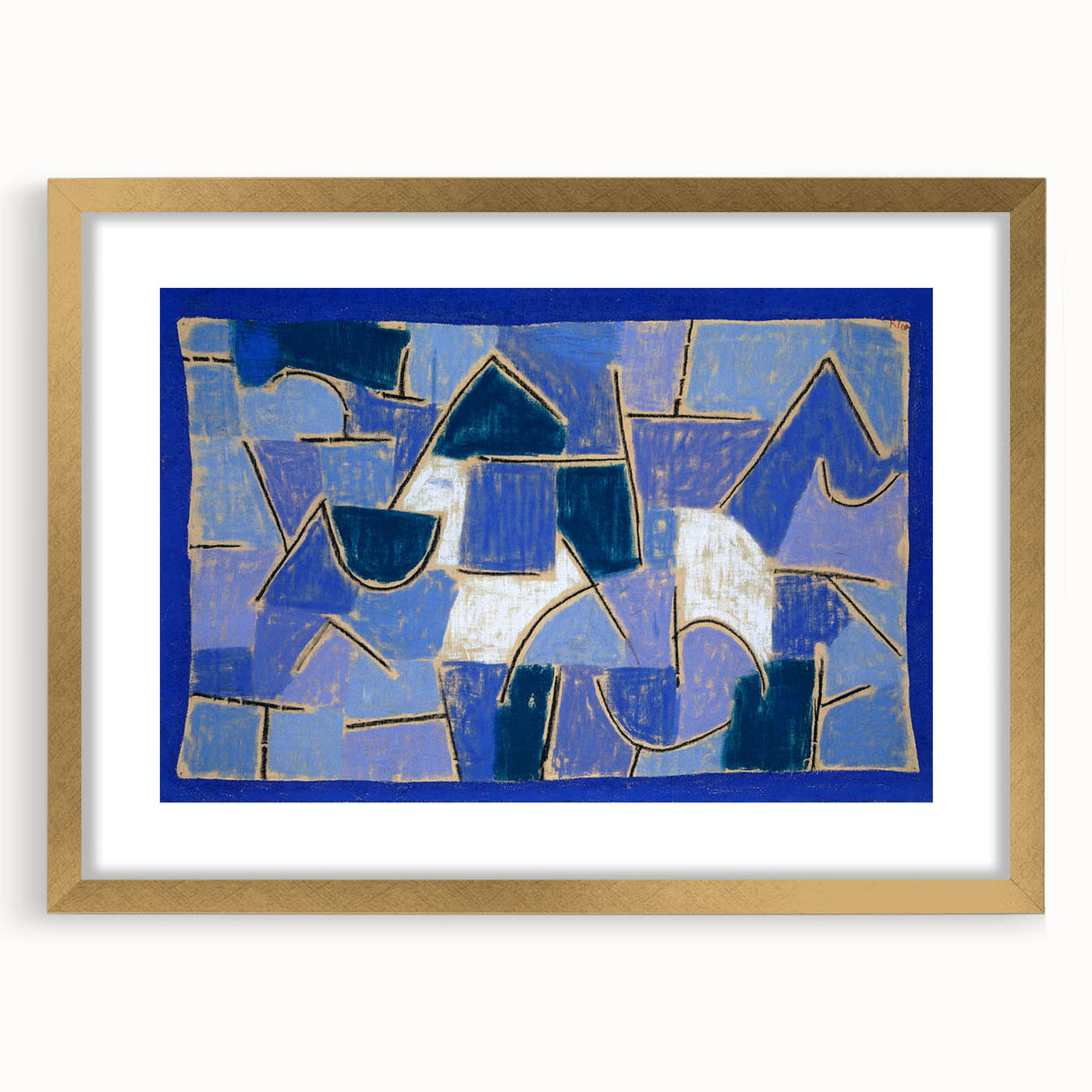 Modern Wall Art - Dynamic Abstract Swirls | Contemporary Art Print