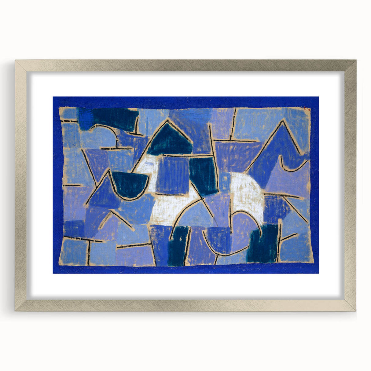 Modern Wall Art - Dynamic Abstract Swirls | Contemporary Art Print