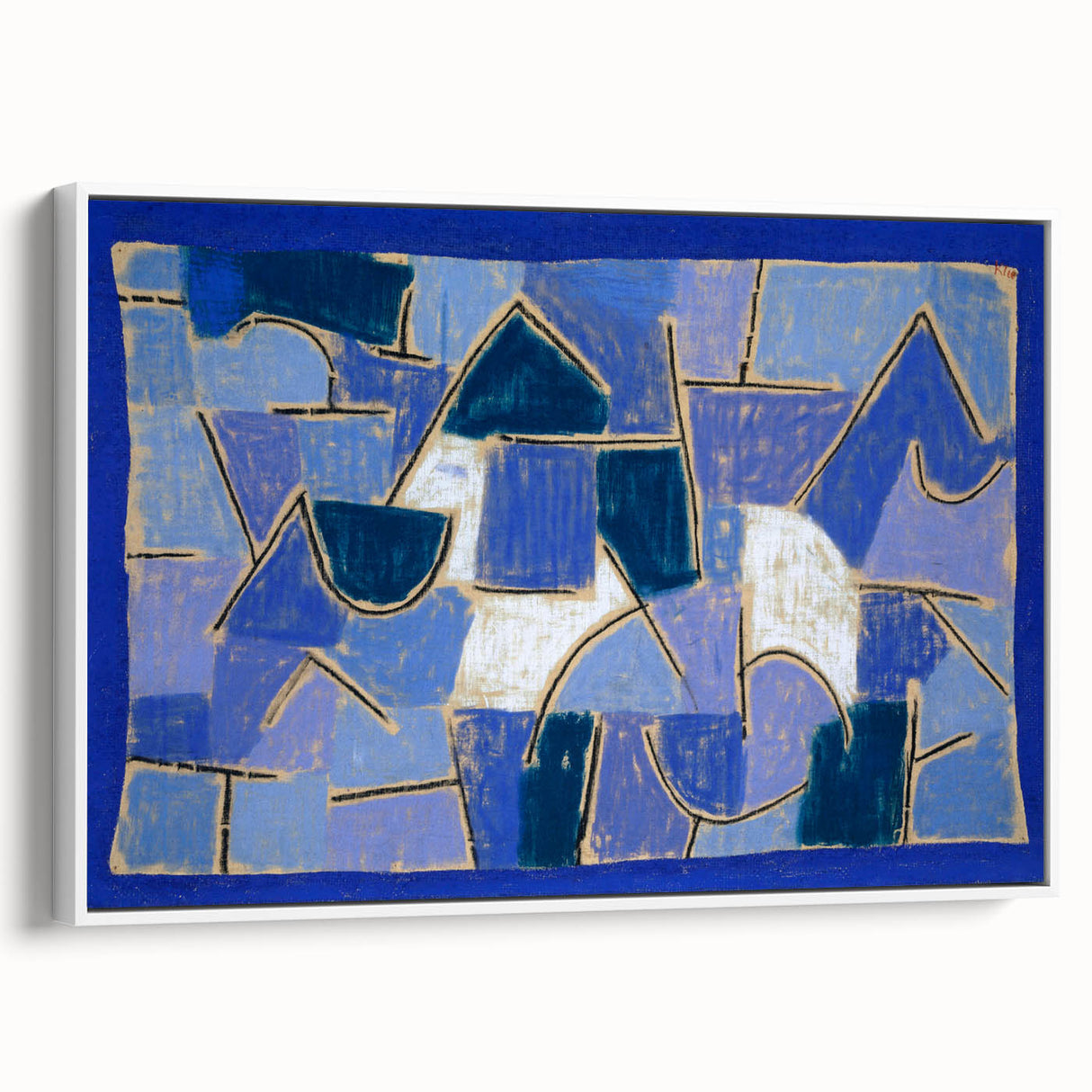 Modern Wall Art - Dynamic Abstract Swirls | Contemporary Art Print