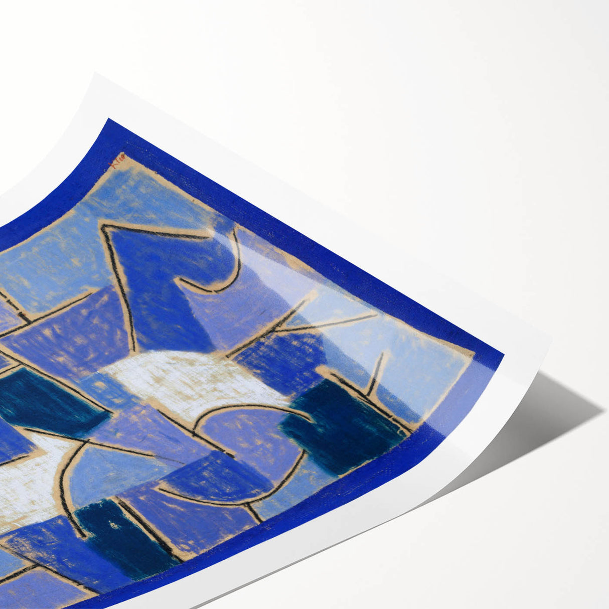 Modern Wall Art - Dynamic Abstract Swirls | Contemporary Art Print