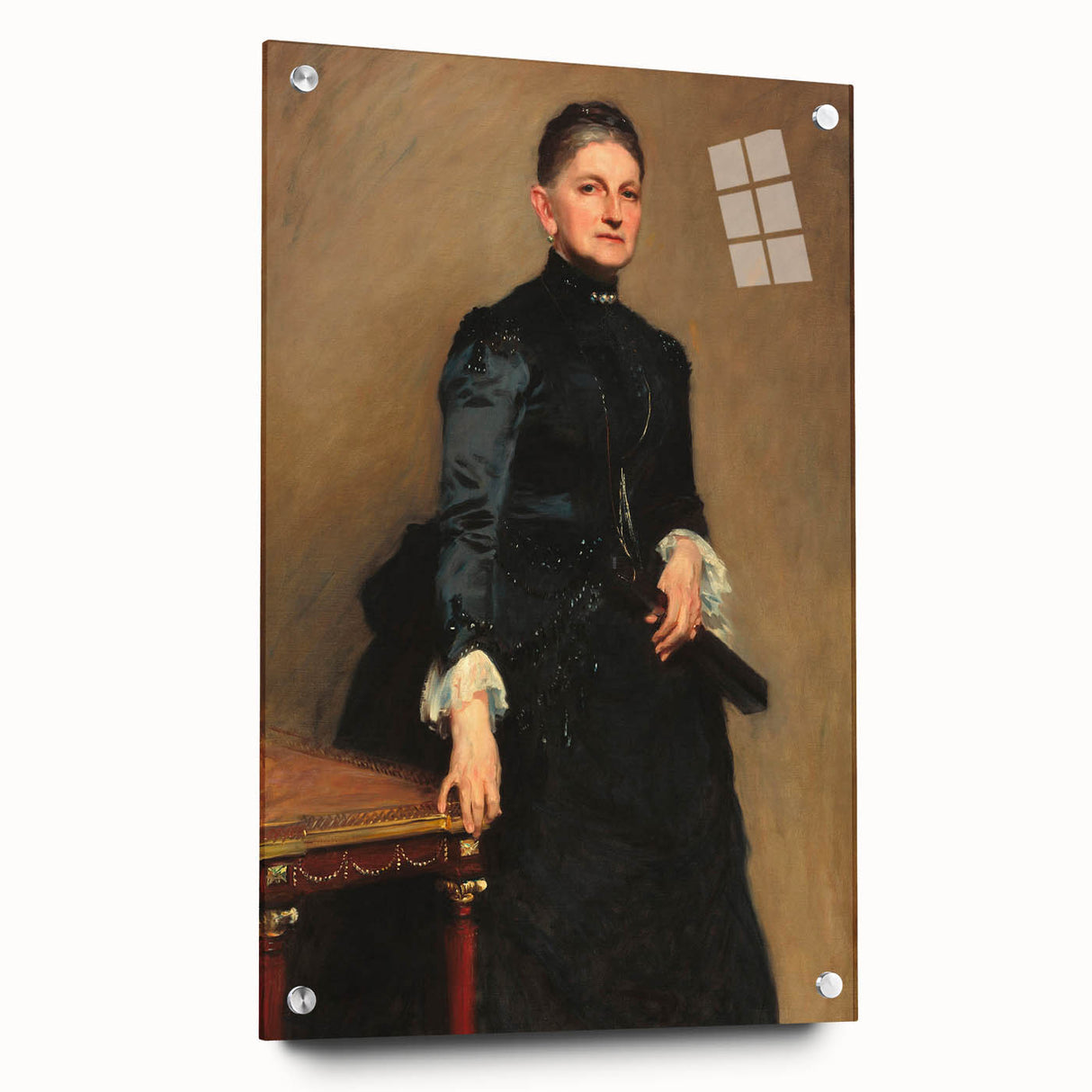 Modern Wall Art: Eleanora Portrait - Timeless Classic Elegance