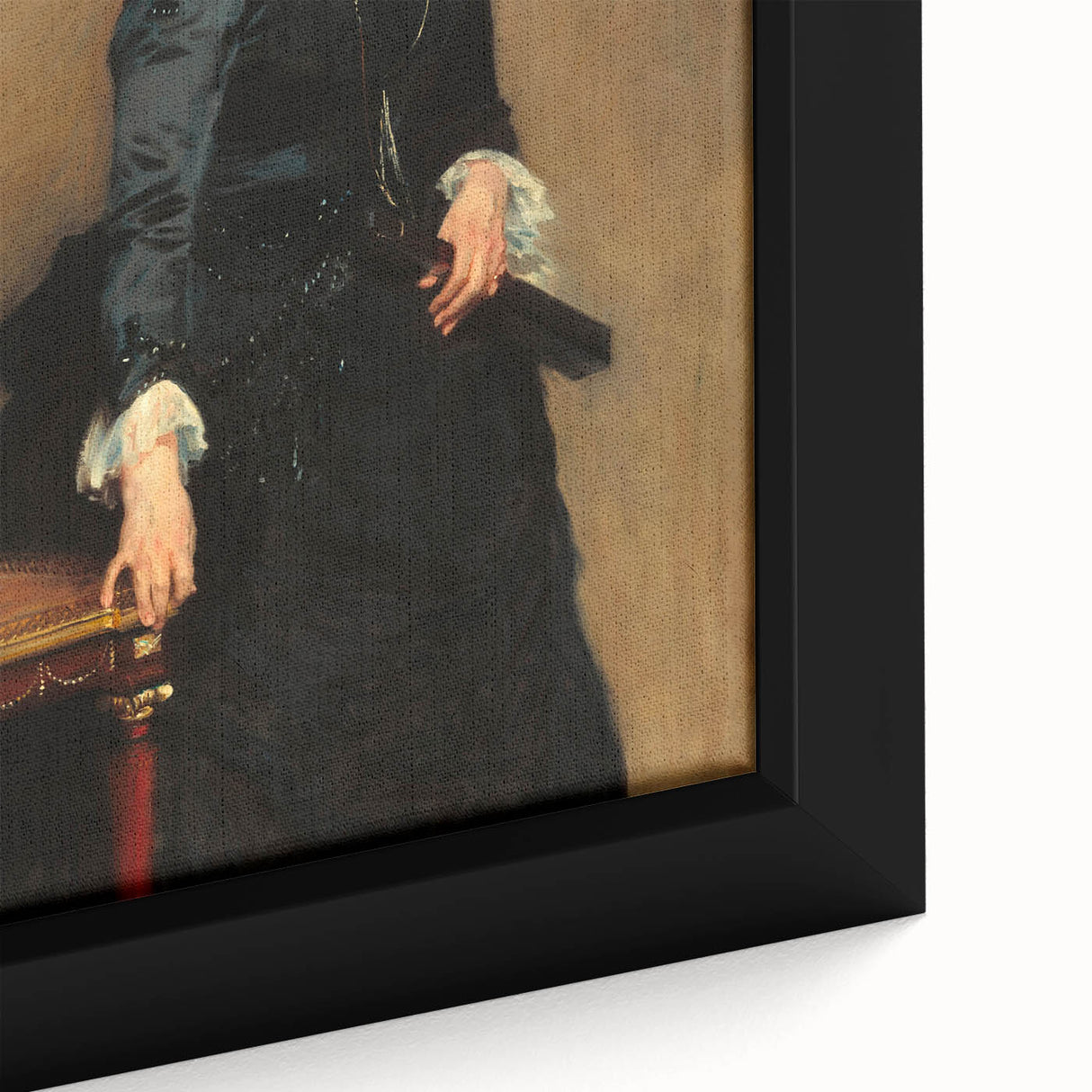 Modern Wall Art: Eleanora Portrait - Timeless Classic Elegance