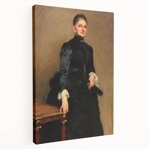 Modern Wall Art: Eleanora Portrait - Timeless Classic Elegance