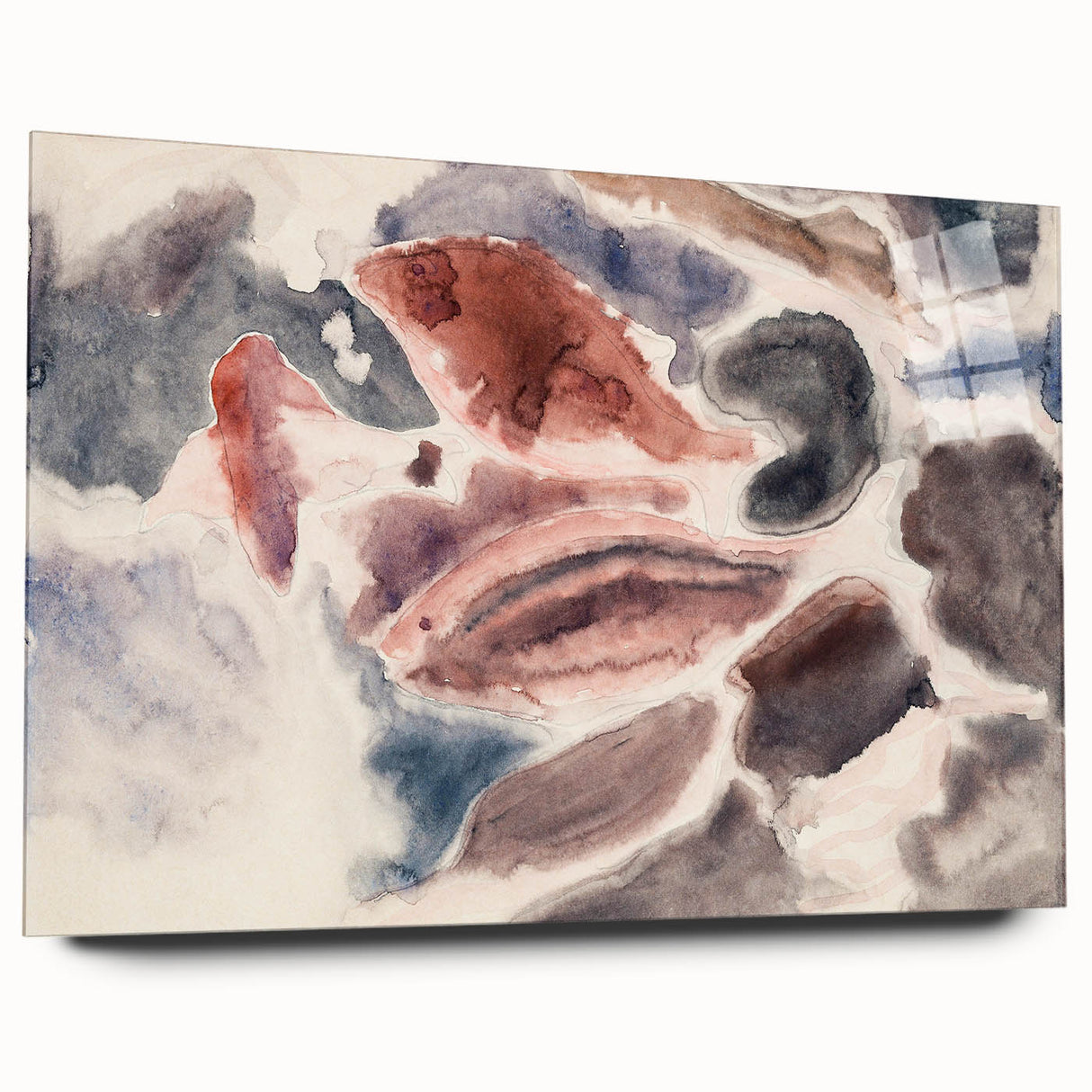 Modern Wall Art - Tranquil Ocean Breeze | Contemporary Abstract Art Print