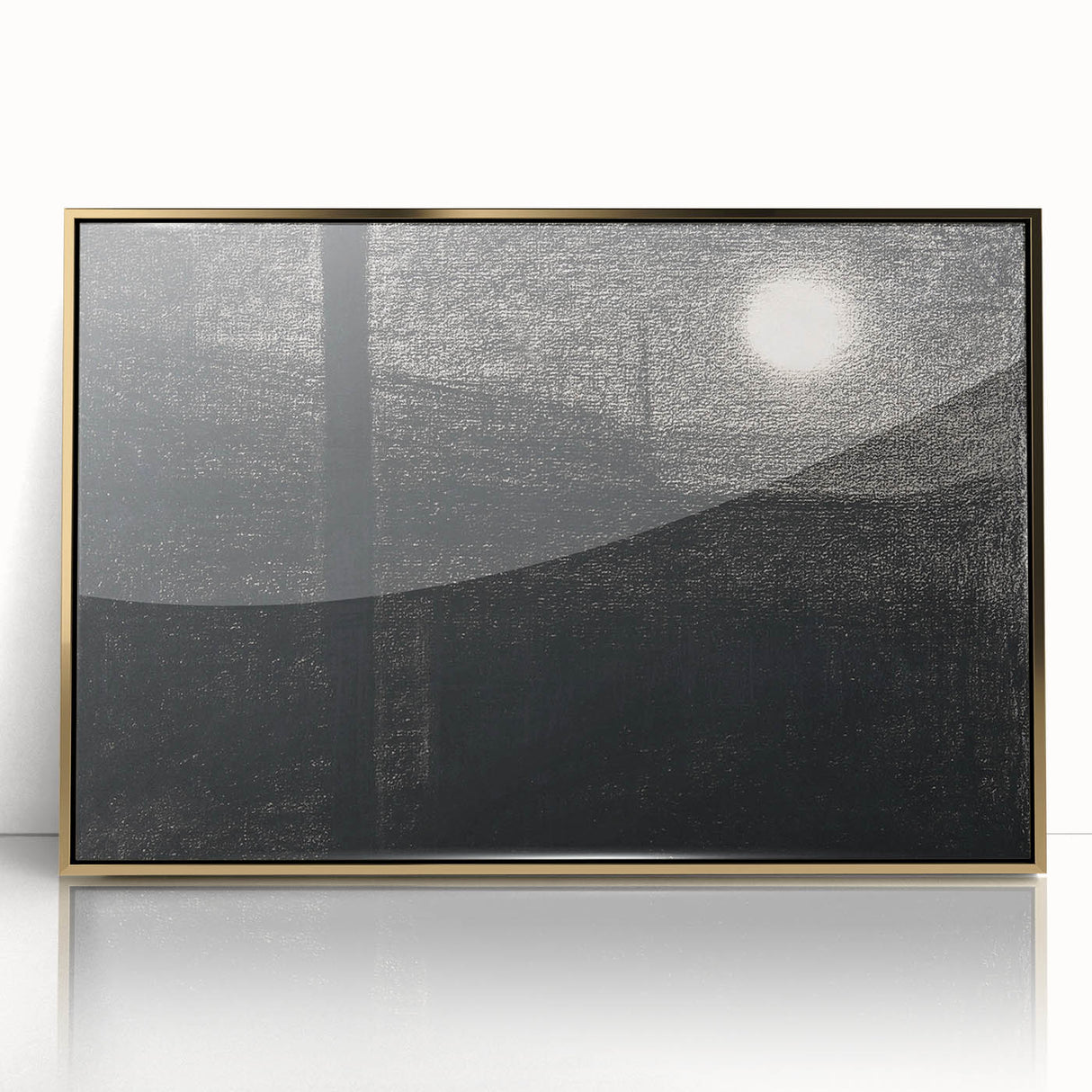 Modern Wall Art - Elegant Gold Abstract | Contemporary Art Print
