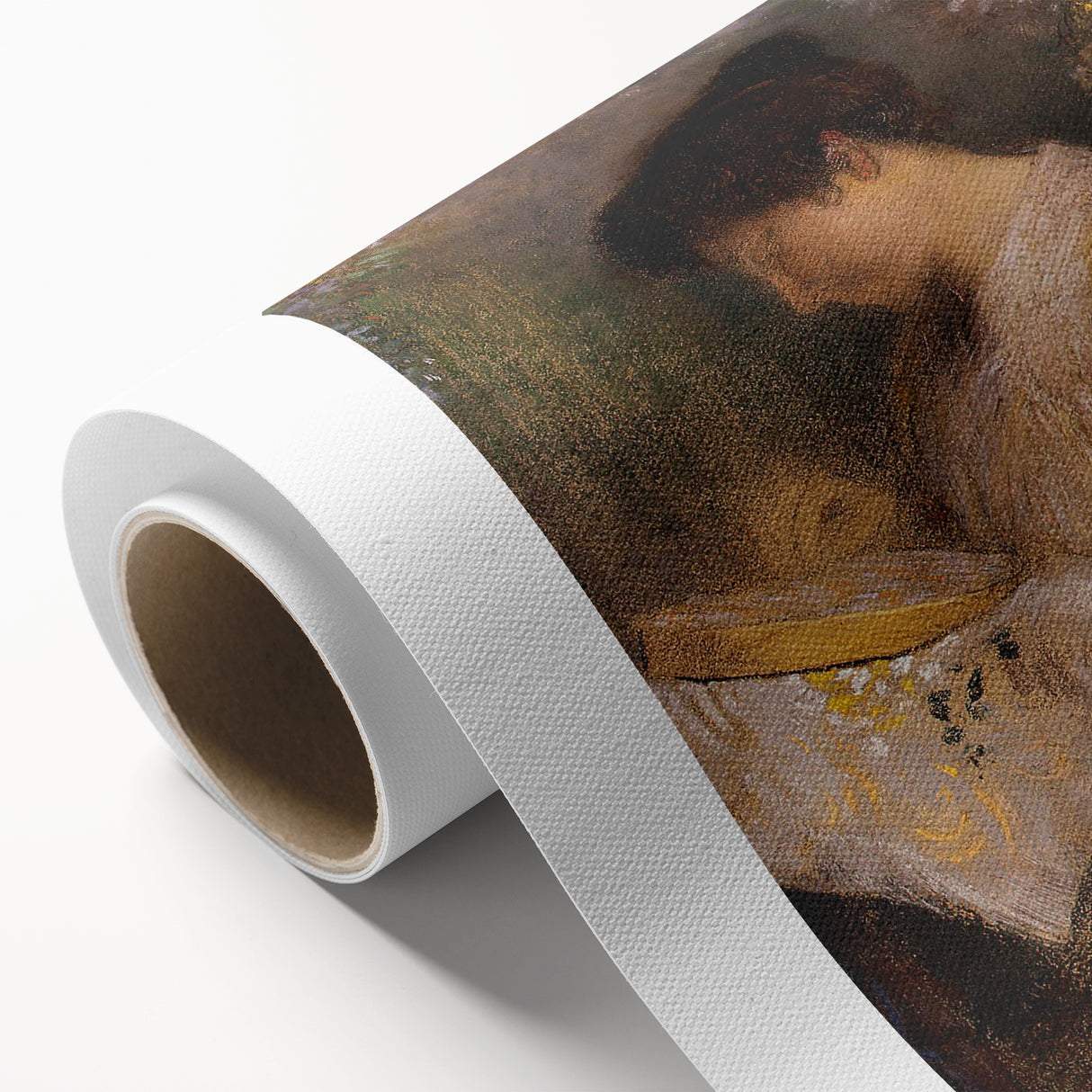 Modern Wall Art: Madame Fontaine - Elegant Impressionist Portrait