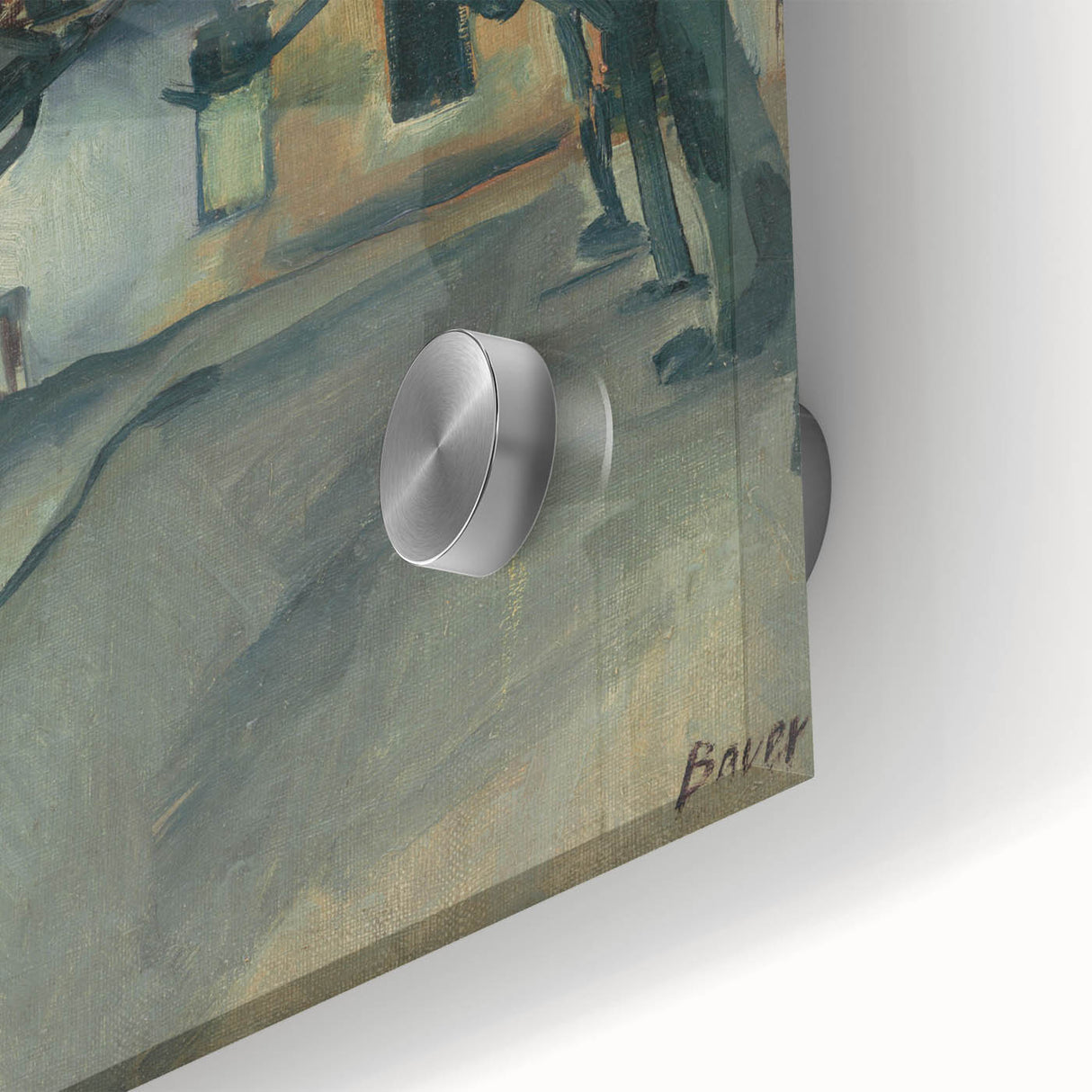 Modern Wall Art: Old Košice - Moody Architectural Landscape Print