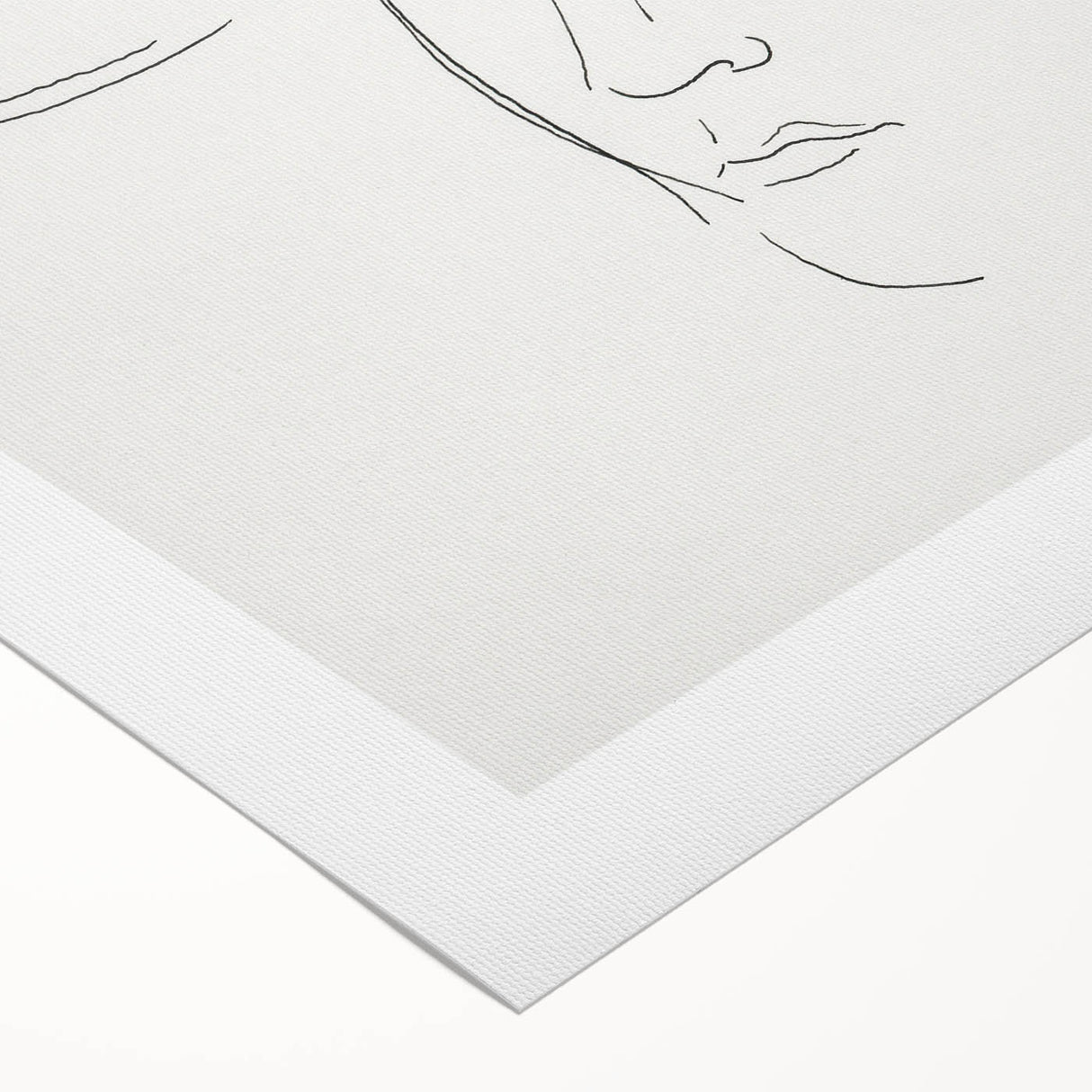 Modern Wall Art: Minimalist Sketch of Women - Elegant Line Drawing