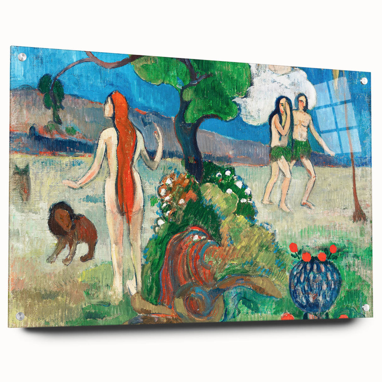 Modern Wall Art - Abstract Sunset Glow | Contemporary Art Print