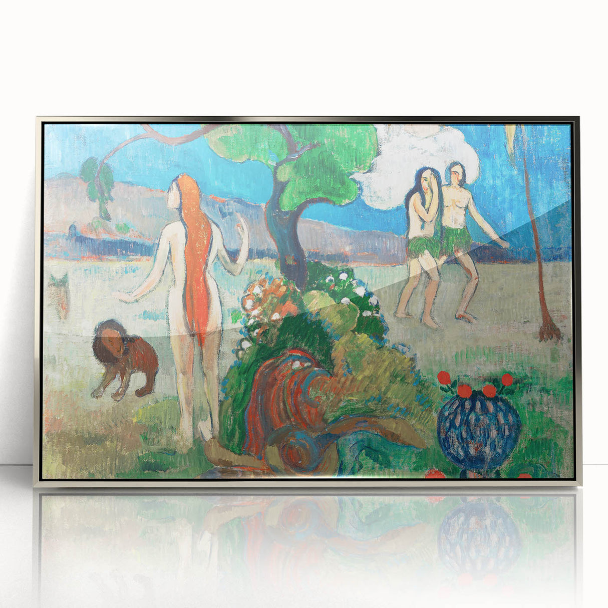 Modern Wall Art - Abstract Sunset Glow | Contemporary Art Print