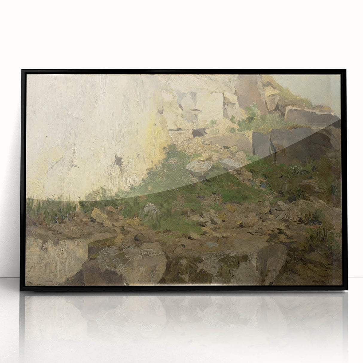 Modern Wall Art - Abstract Ocean Waves | Contemporary Art Print