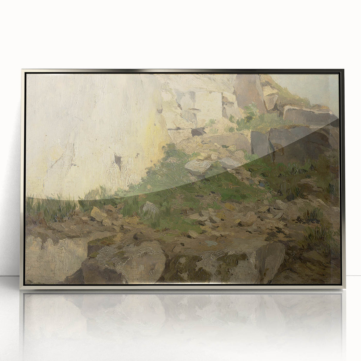 Modern Wall Art - Abstract Ocean Waves | Contemporary Art Print