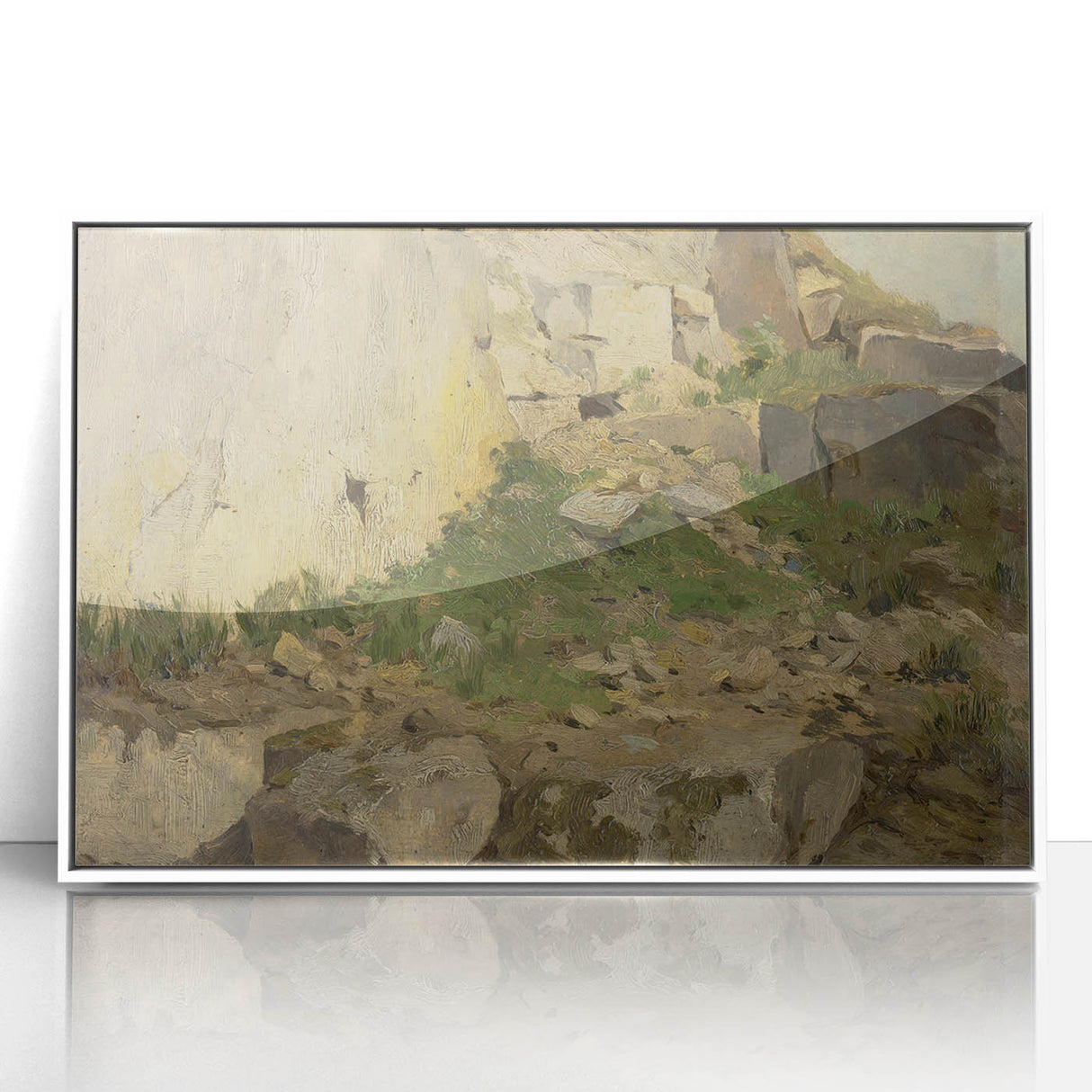 Modern Wall Art - Abstract Ocean Waves | Contemporary Art Print