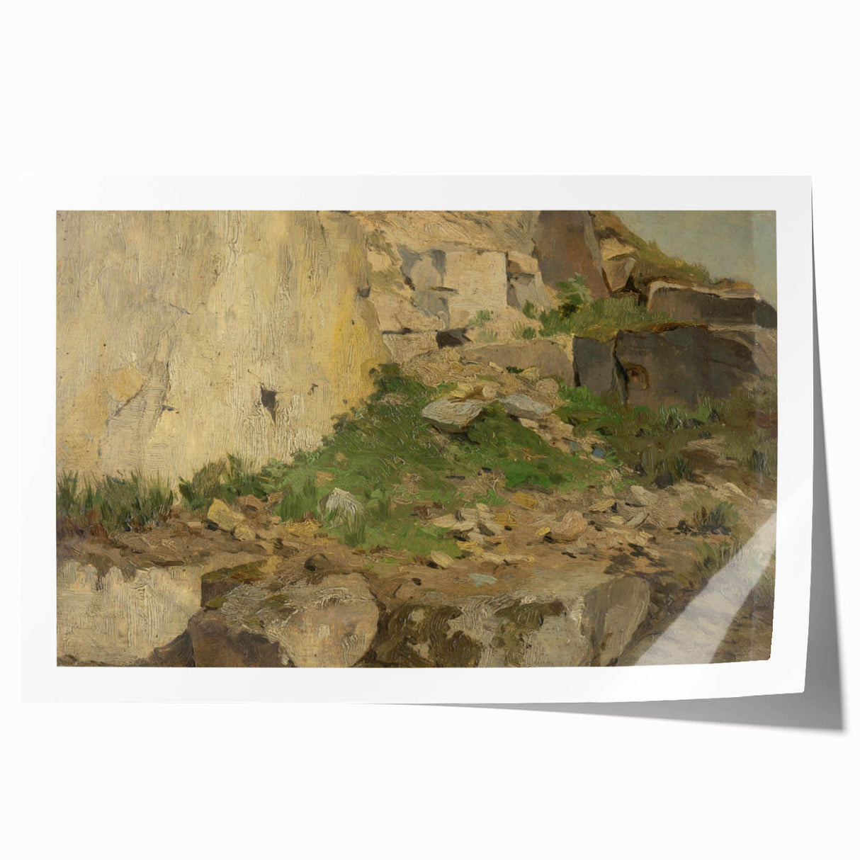 Modern Wall Art - Abstract Ocean Waves | Contemporary Art Print