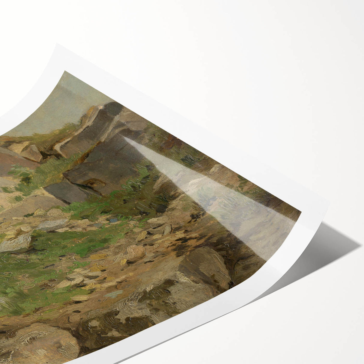 Modern Wall Art - Abstract Ocean Waves | Contemporary Art Print