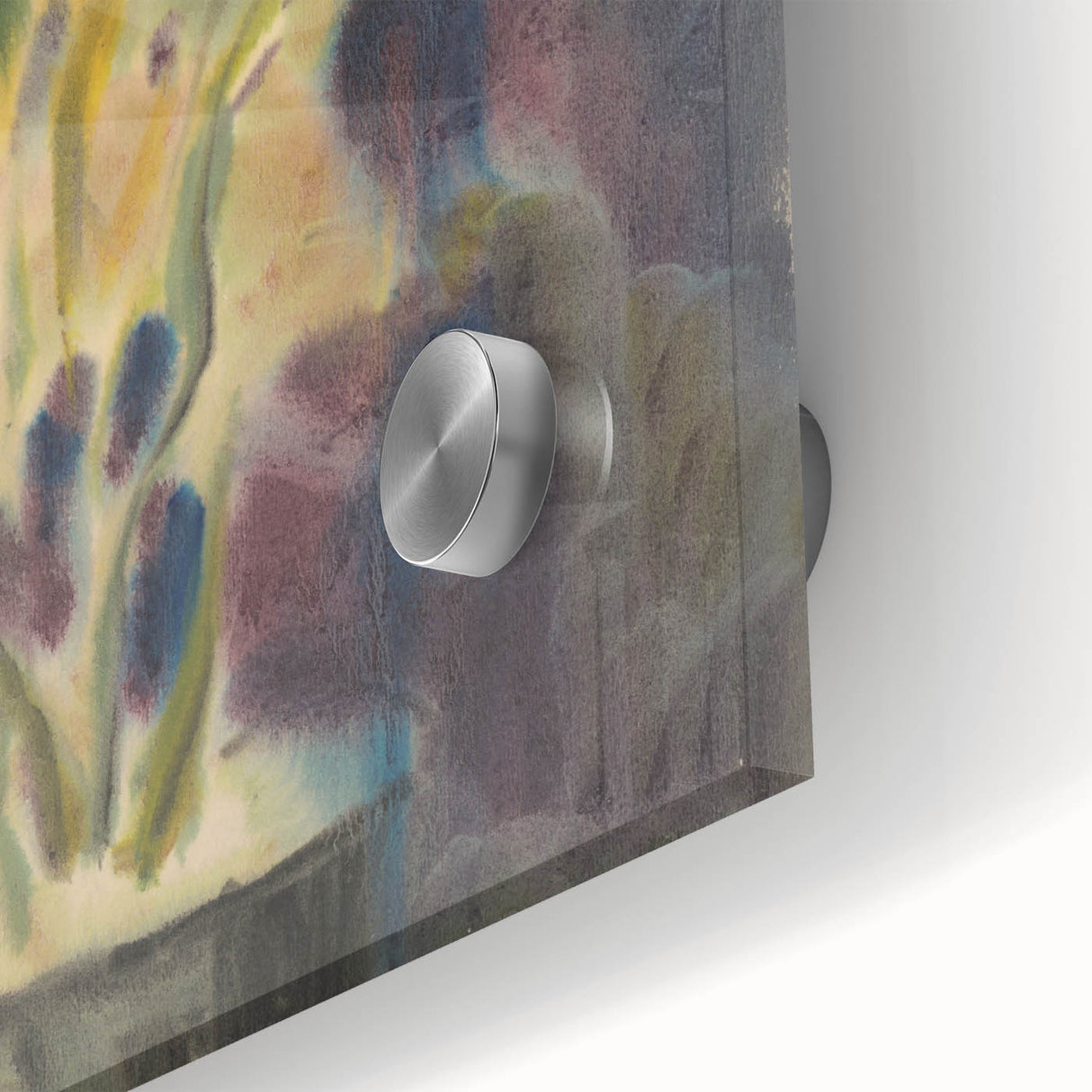 Modern Wall Art: Red Flowers - Vibrant Abstract Floral Watercolor