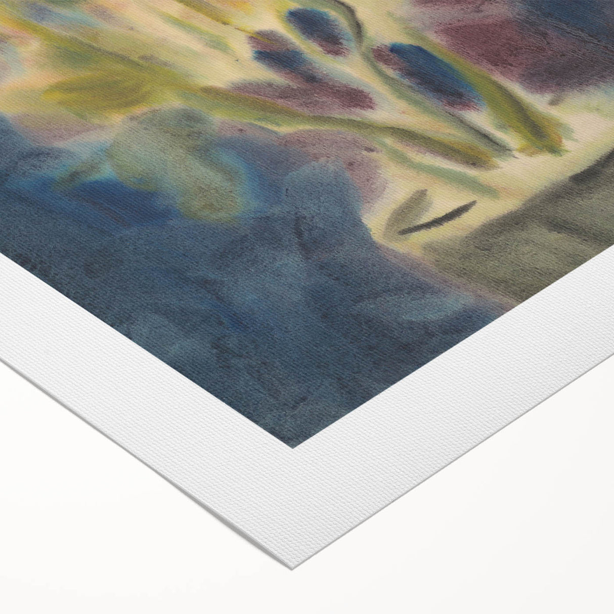 Modern Wall Art: Red Flowers - Vibrant Abstract Floral Watercolor