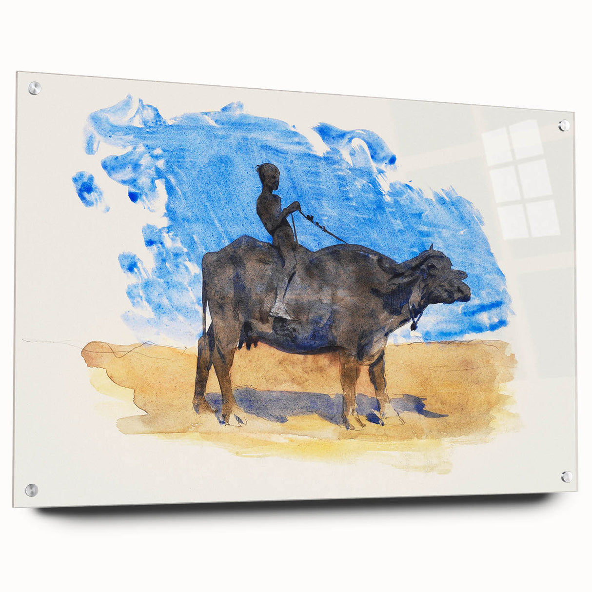 Modern Wall Art - Elegant Minimalist Waves | Contemporary Art Print