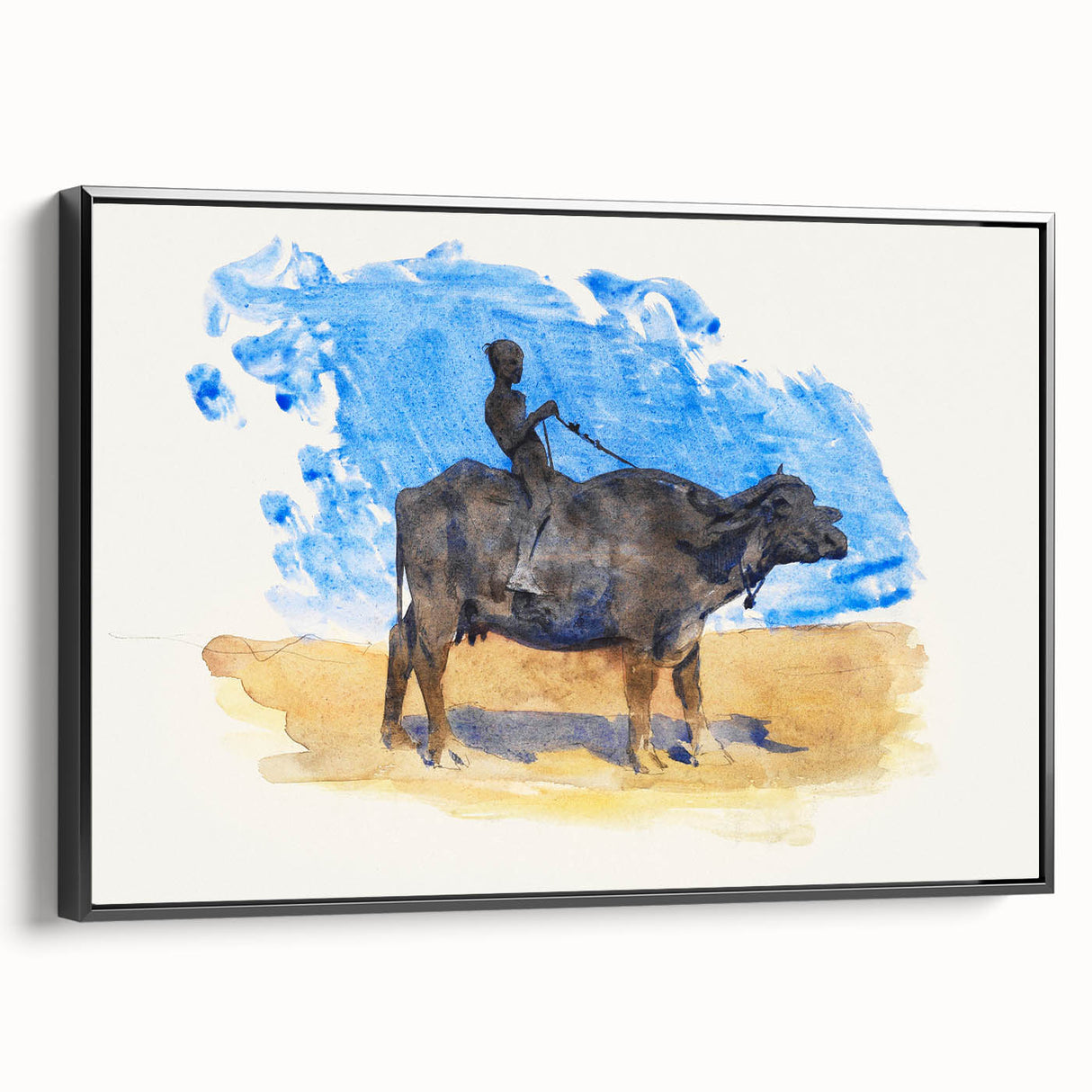 Modern Wall Art - Elegant Minimalist Waves | Contemporary Art Print