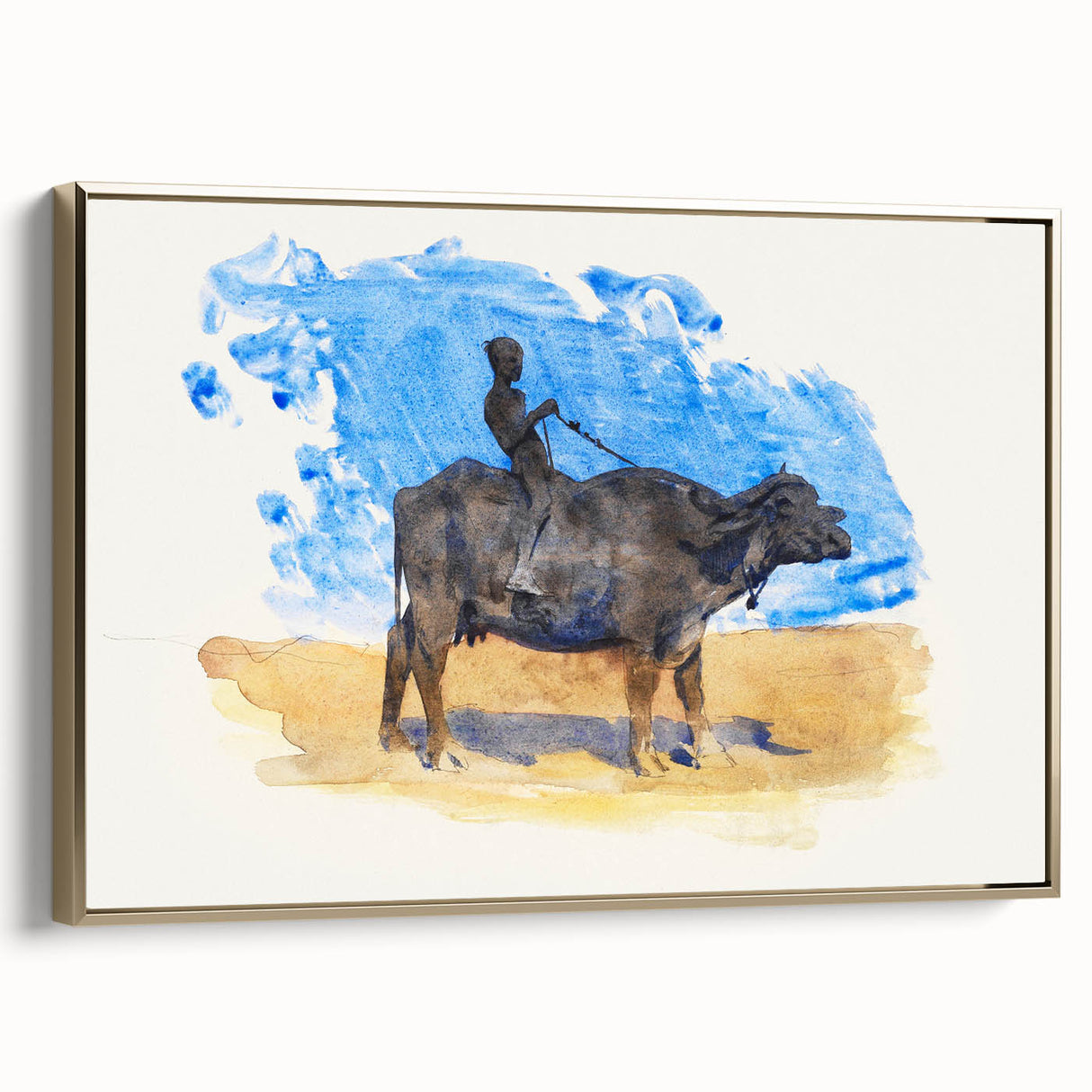 Modern Wall Art - Elegant Minimalist Waves | Contemporary Art Print