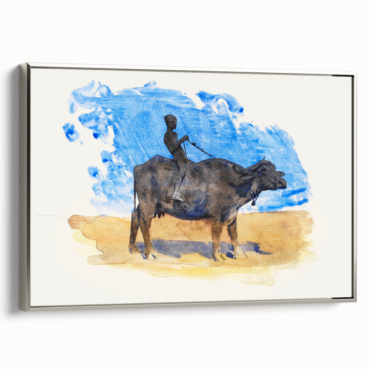 Modern Wall Art - Elegant Minimalist Waves | Contemporary Art Print