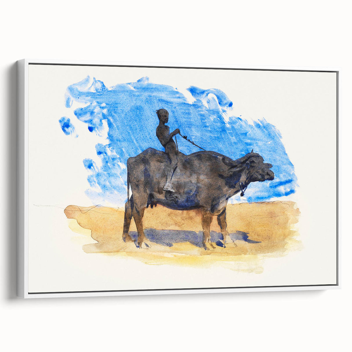 Modern Wall Art - Elegant Minimalist Waves | Contemporary Art Print