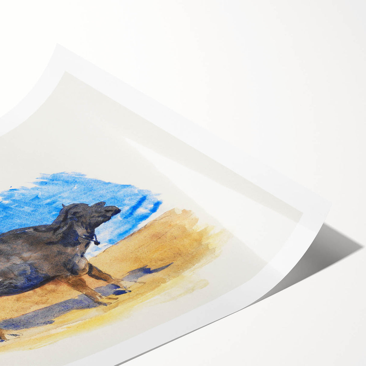 Modern Wall Art - Elegant Minimalist Waves | Contemporary Art Print