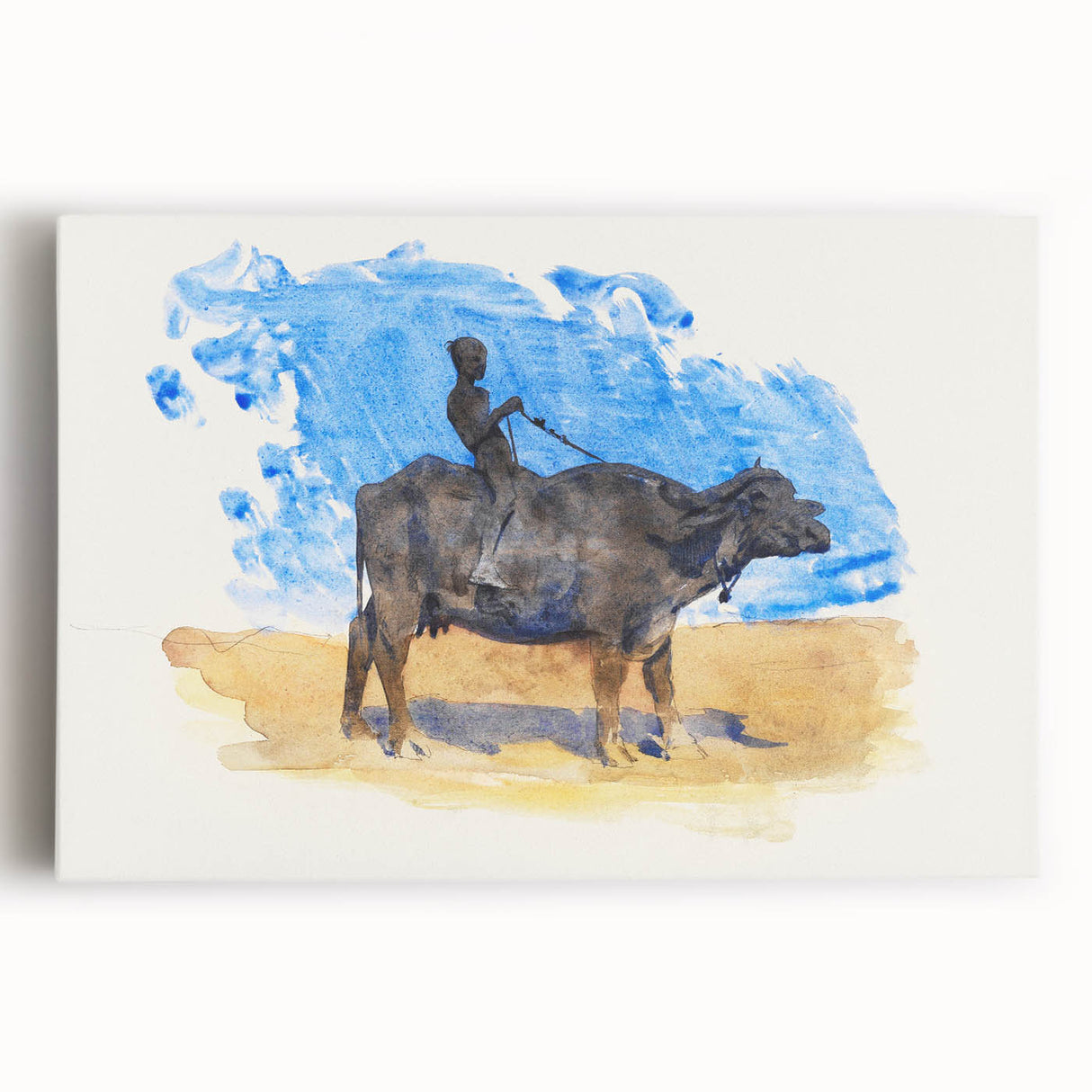 Modern Wall Art - Elegant Minimalist Waves | Contemporary Art Print