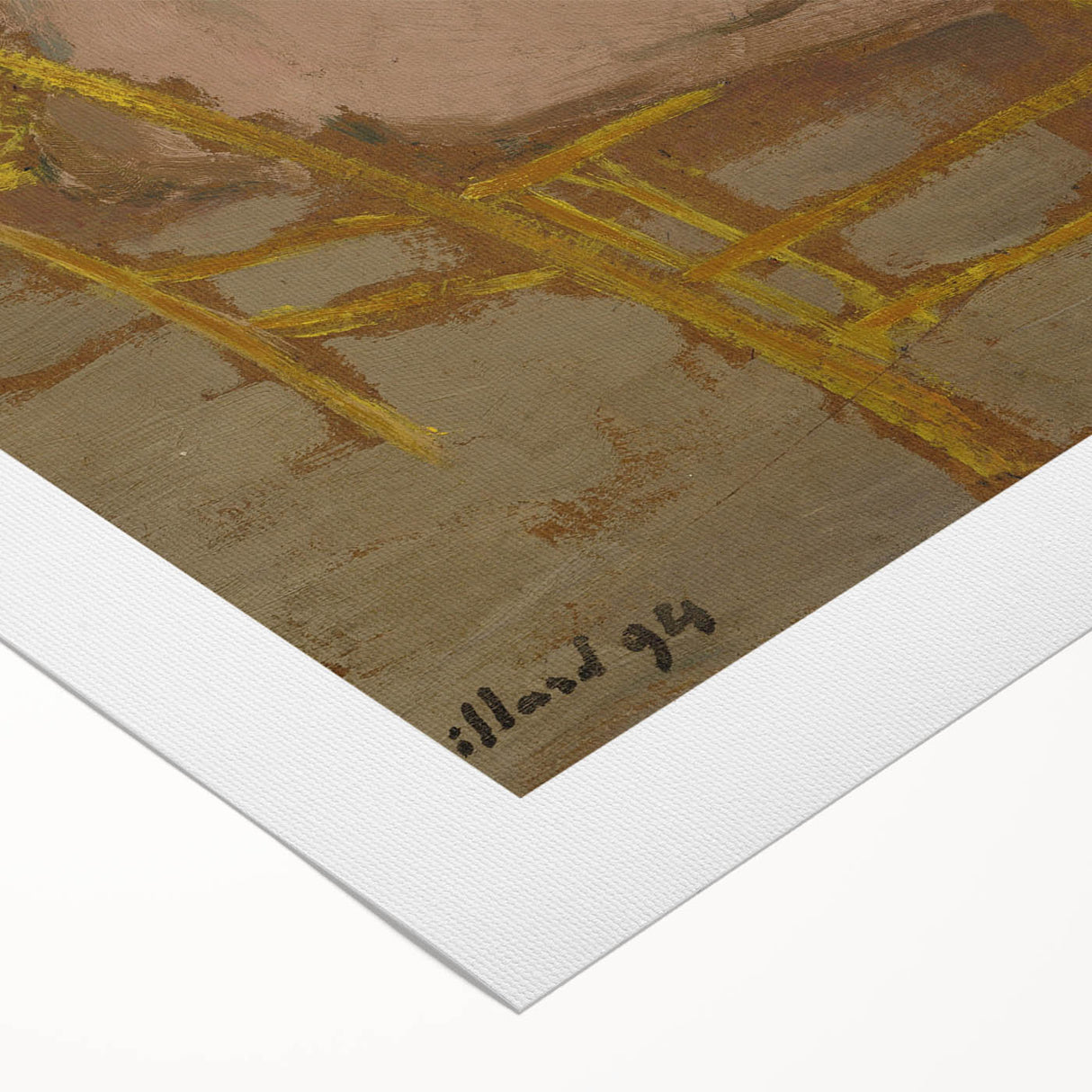 Modern Wall Art: City Skyline at Dusk - Abstract Urban Landscape