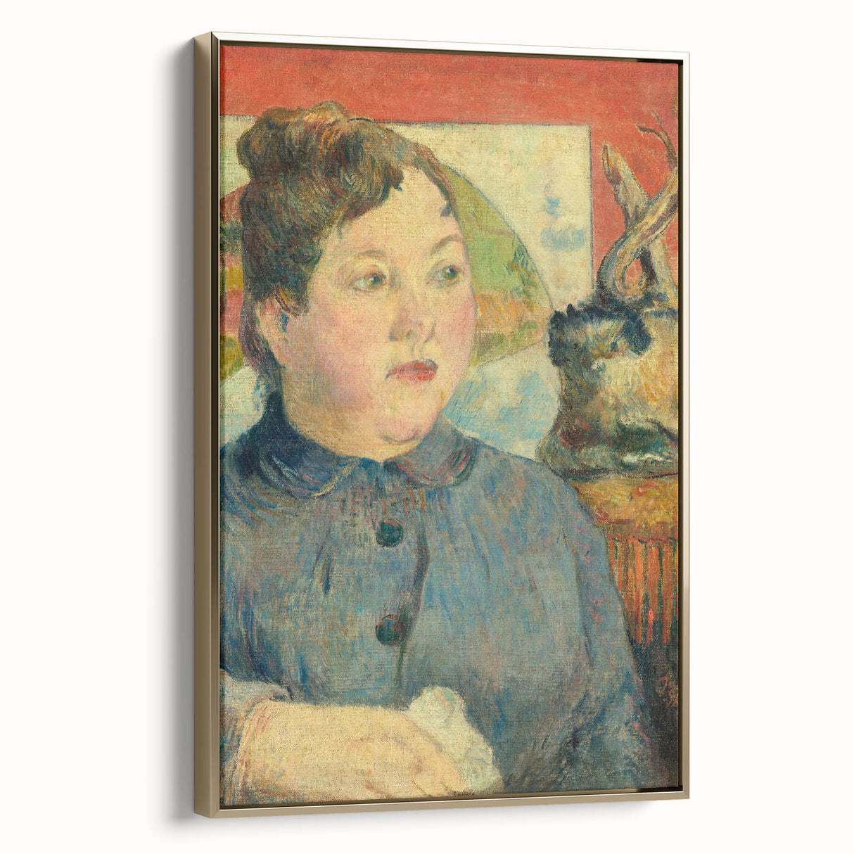 Modern Wall Art: Abstract Leaves - Organic Minimalist Design