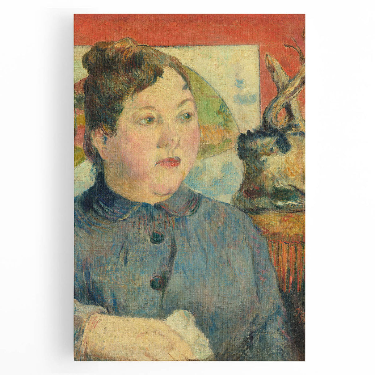 Modern Wall Art: Abstract Leaves - Organic Minimalist Design