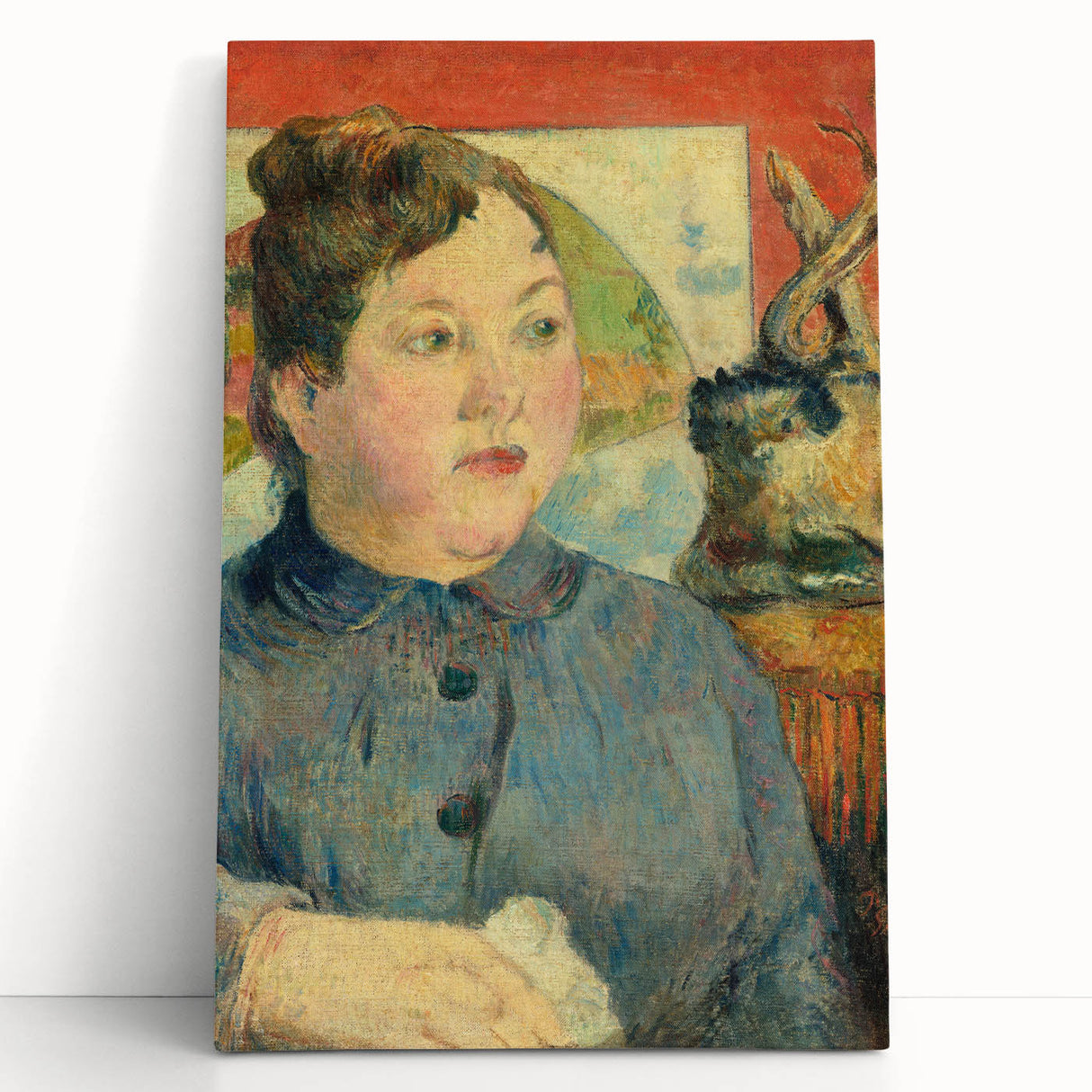 Modern Wall Art: Abstract Leaves - Organic Minimalist Design