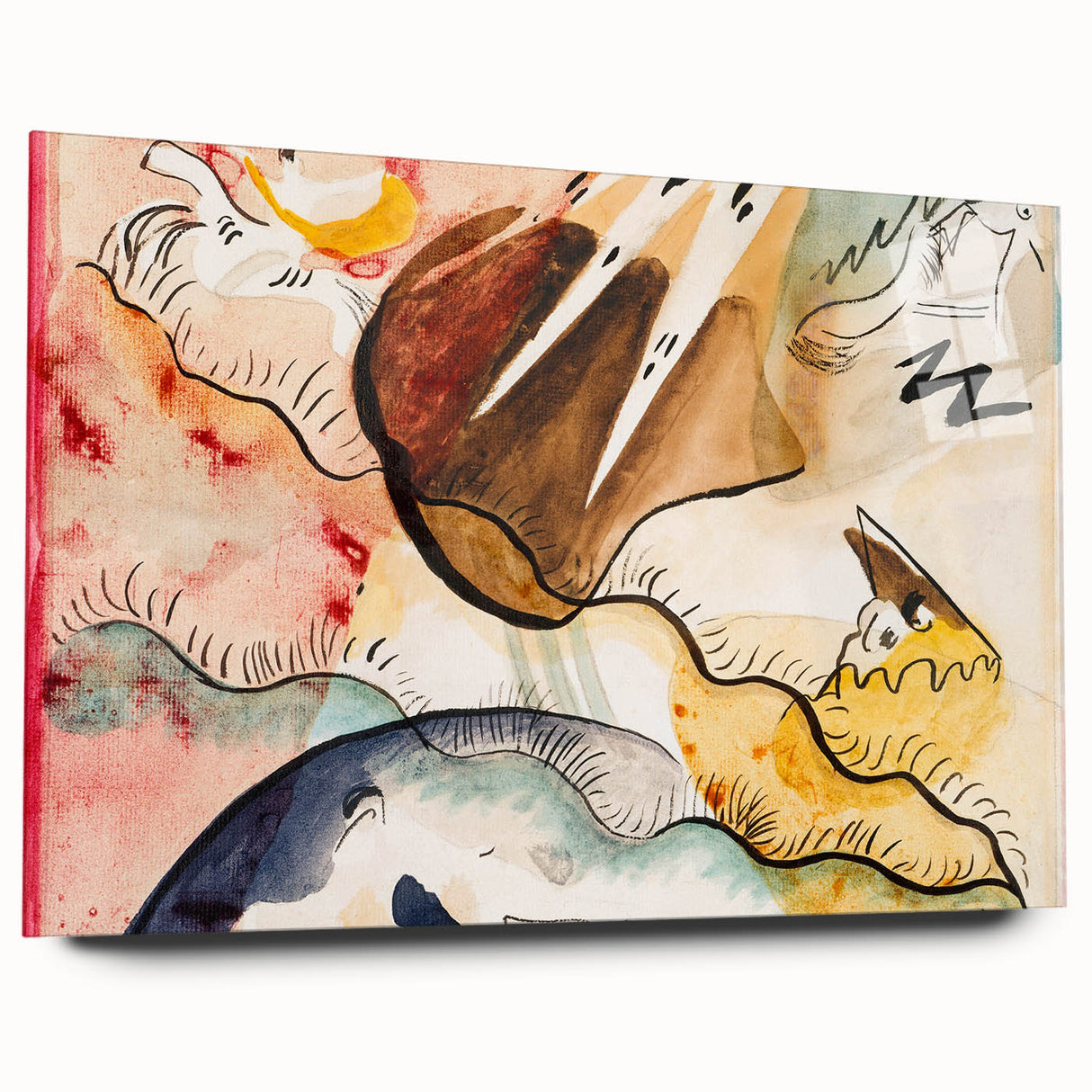 Modern Wall Art - Abstract Geometric Circles | Contemporary Art Print