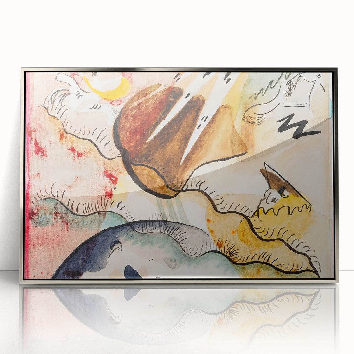 Modern Wall Art - Abstract Geometric Circles | Contemporary Art Print