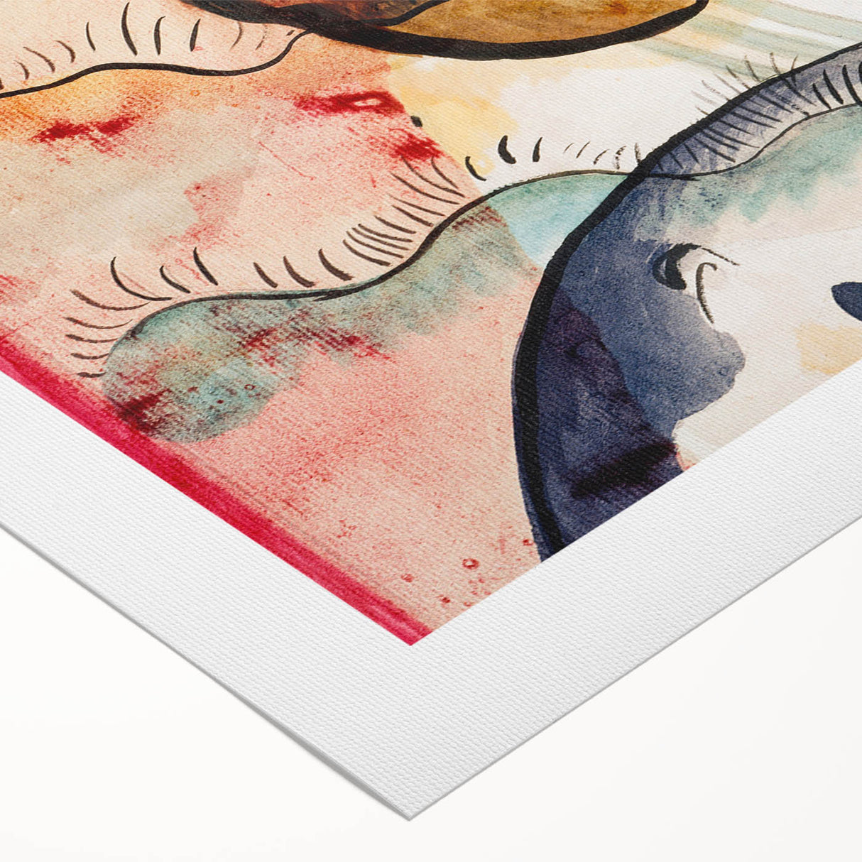 Modern Wall Art - Abstract Geometric Circles | Contemporary Art Print