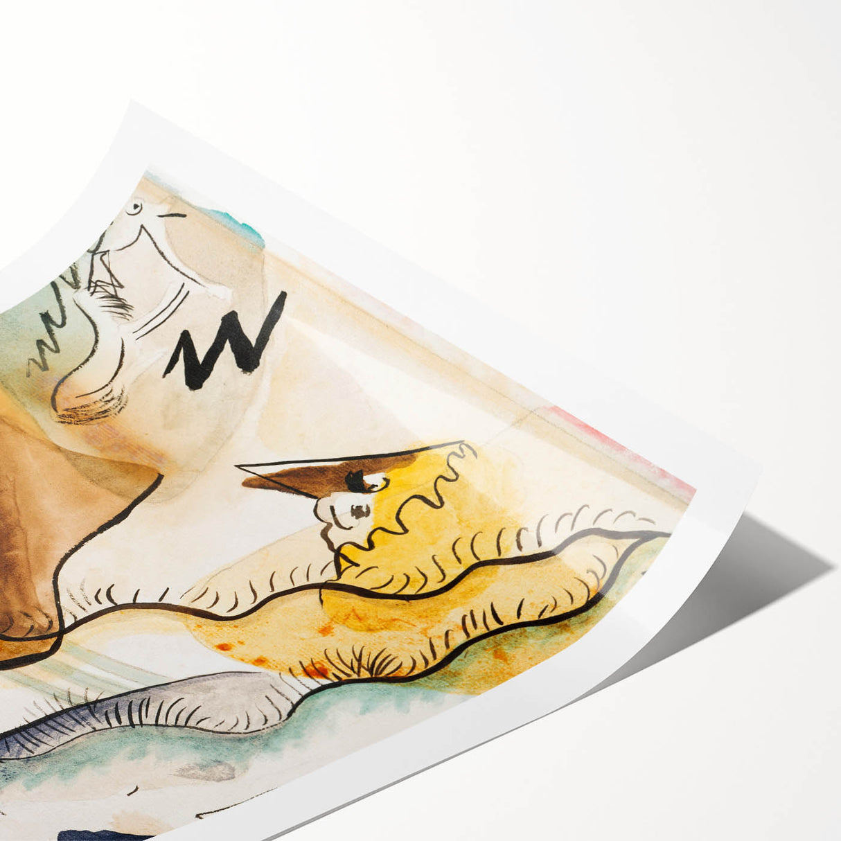 Modern Wall Art - Abstract Geometric Circles | Contemporary Art Print