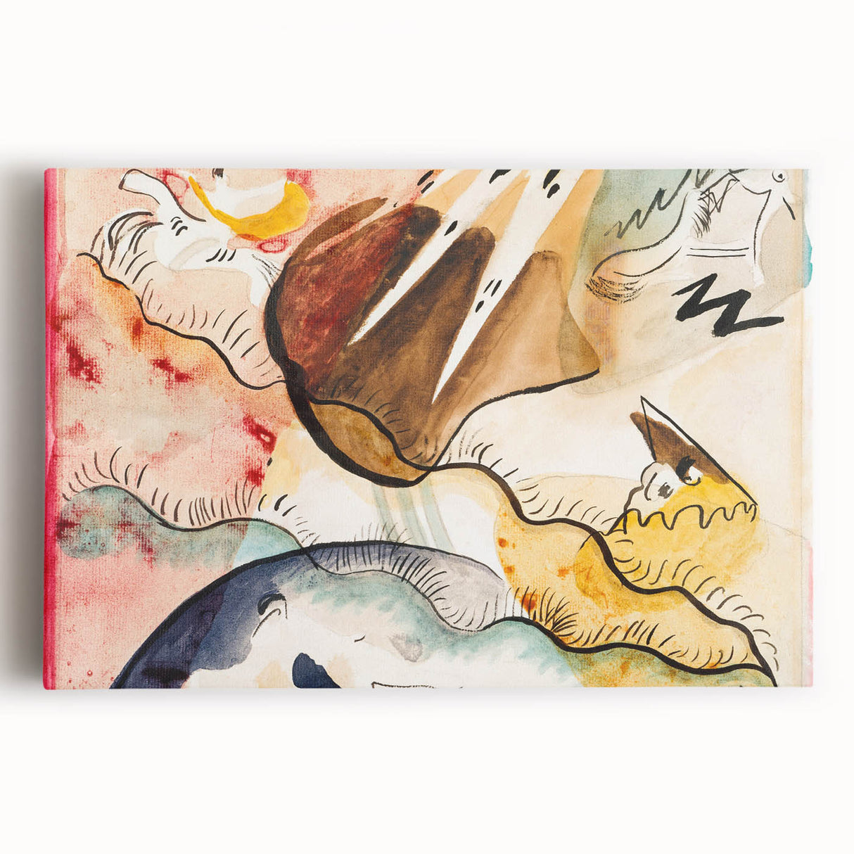 Modern Wall Art - Abstract Geometric Circles | Contemporary Art Print