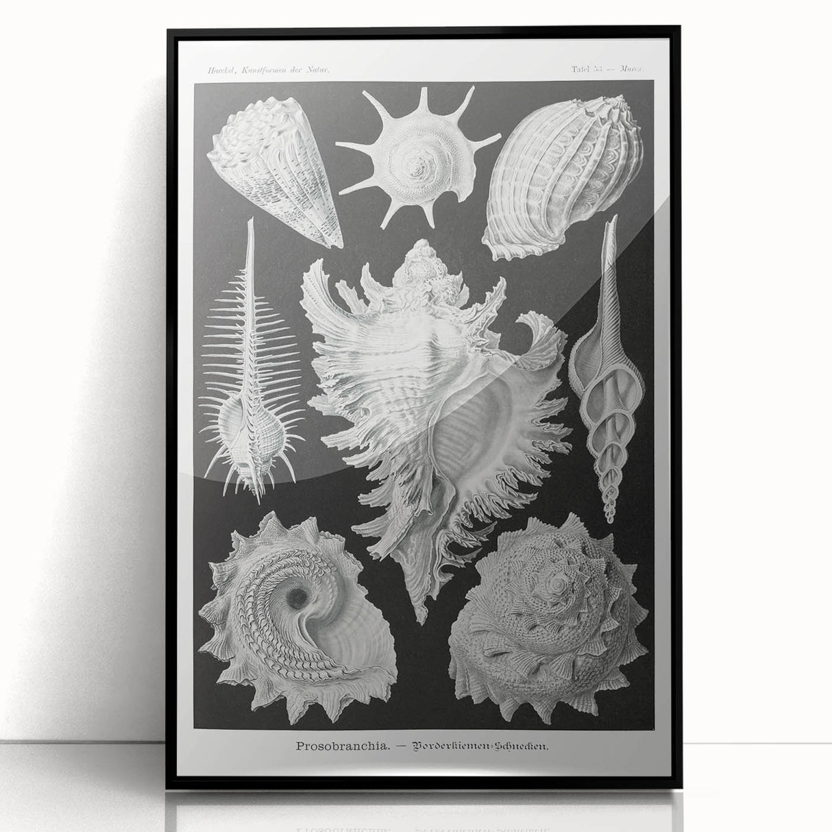 Modern Wall Art: Abstract Faces - Contemporary Minimalist Print