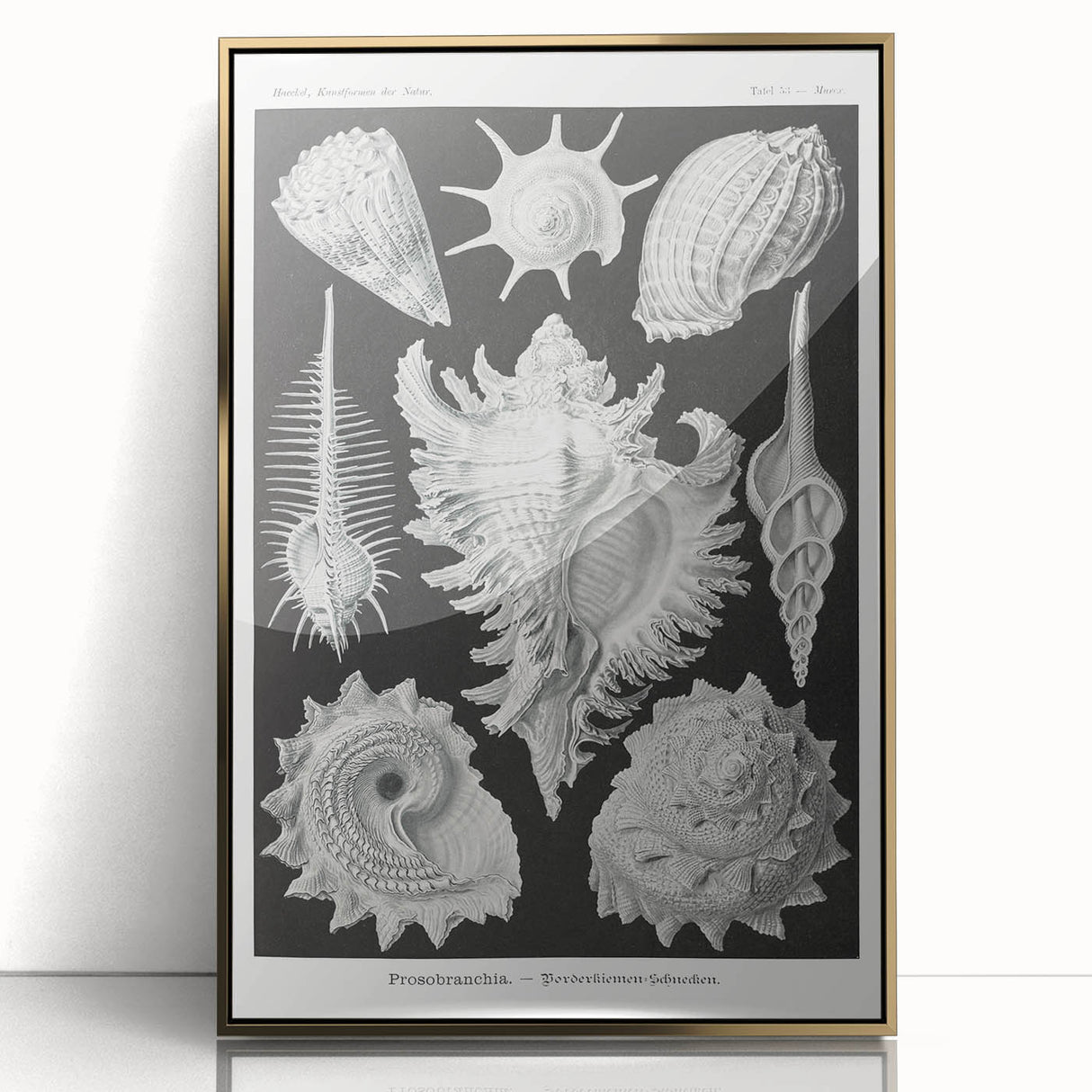 Modern Wall Art: Abstract Faces - Contemporary Minimalist Print