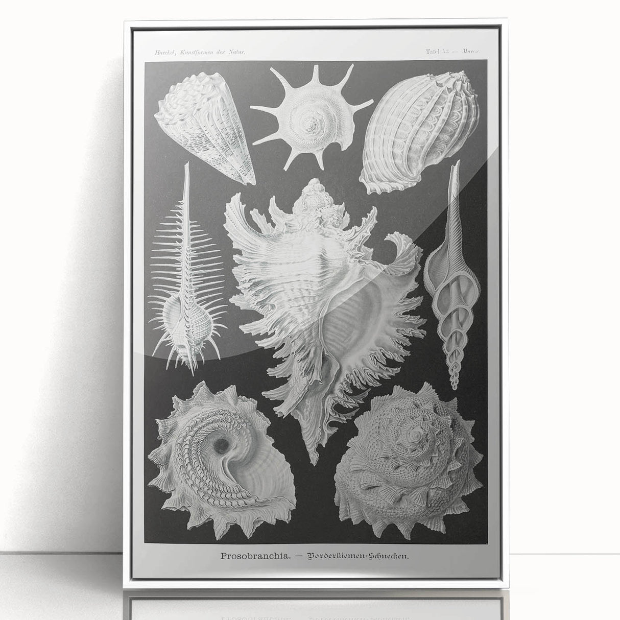 Modern Wall Art: Abstract Faces - Contemporary Minimalist Print