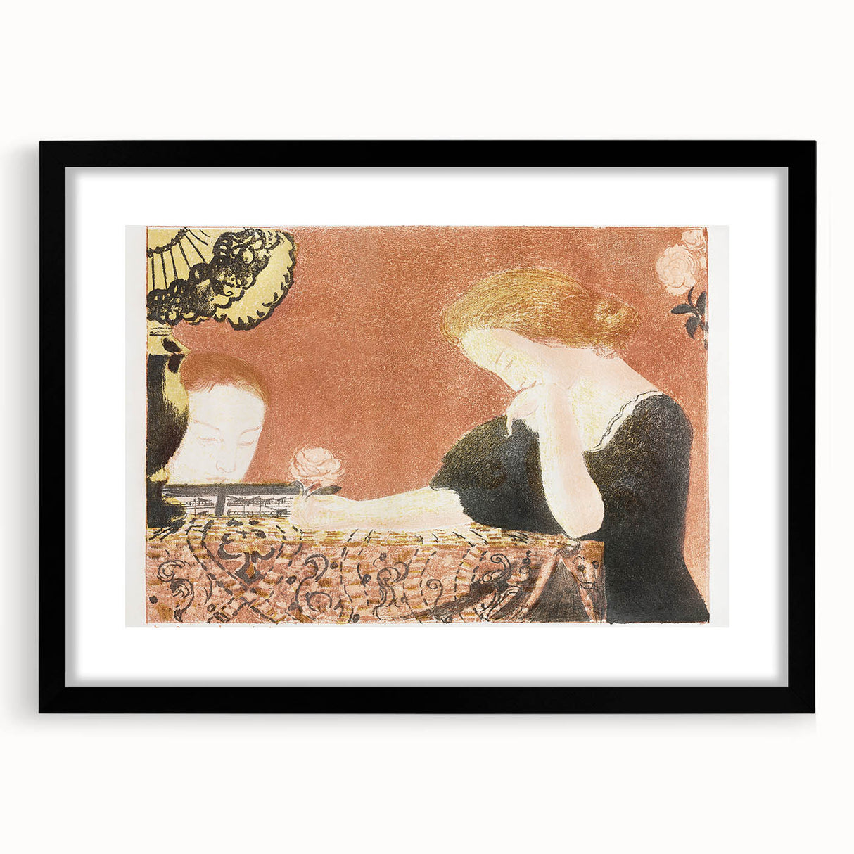 Modern Wall Art - Abstract Fluid Waves | Contemporary Art Print