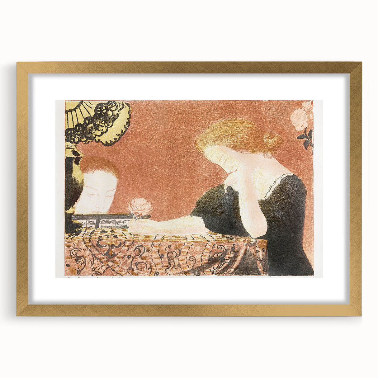 Modern Wall Art - Abstract Fluid Waves | Contemporary Art Print