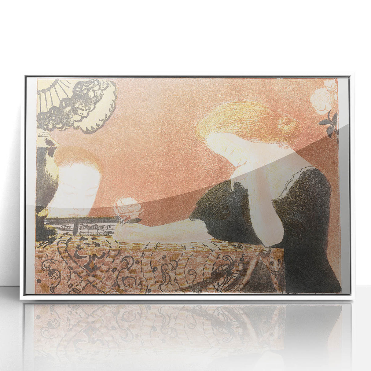 Modern Wall Art - Abstract Fluid Waves | Contemporary Art Print