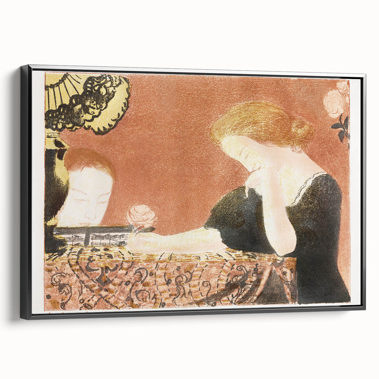 Modern Wall Art - Abstract Fluid Waves | Contemporary Art Print