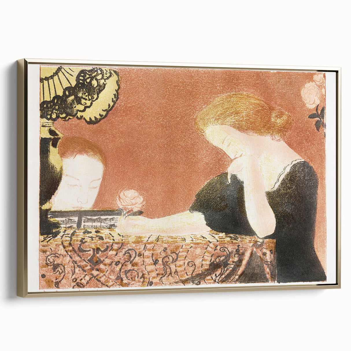 Modern Wall Art - Abstract Fluid Waves | Contemporary Art Print